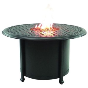 Round Firepit Coffee Table