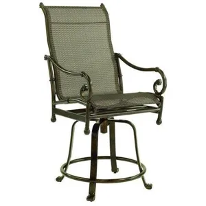 High Back Swivel Counter Stool