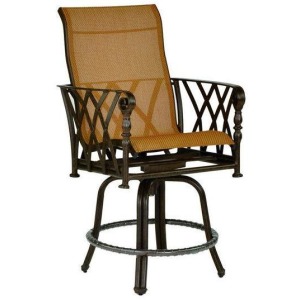 High Back Swivel Counter Stool