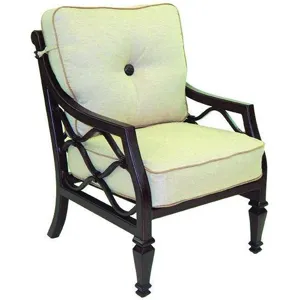 Cushioned Lounge Dining Chair