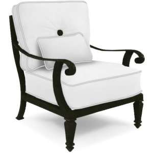 Cushioned Lounge Chair With/One Kidney Pillow