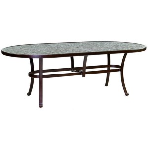 Vintage 84'' Oval Dining Table