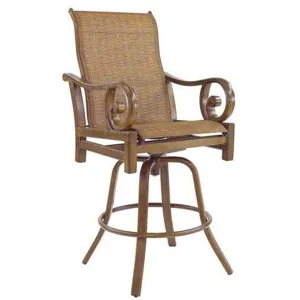 High Back Swivel Bar Stool
