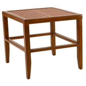 Transitional 20'' Square Side Table