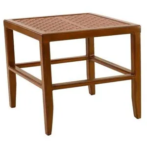 Transitional 20'' Square Side Table