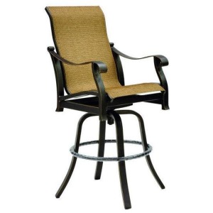 High Back Swivel Bar Stool