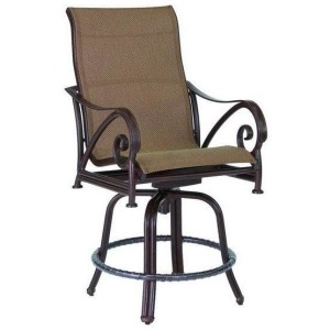 High Back Swivel Counter Stool