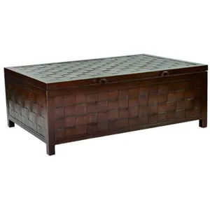 Tables 32\'\' x 48\'\' Storage Chest / Coffee Table Large Weave