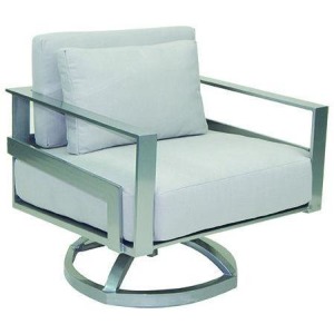 Cushioned Lounge Swivel Rocker