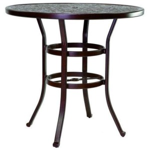 Vintage 42'' Round Bar Table
