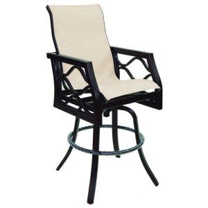 High Back Sling Bar Stool