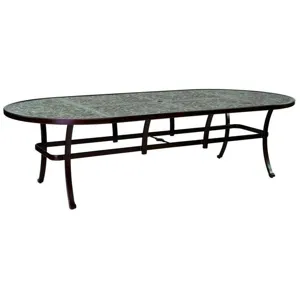 Vintage 108'' Oval Dining Table