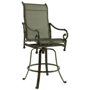 High Back Swivel Bar Stool