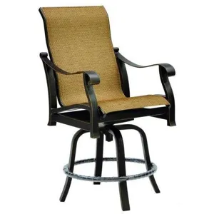 High Back Swivel Counter Stool