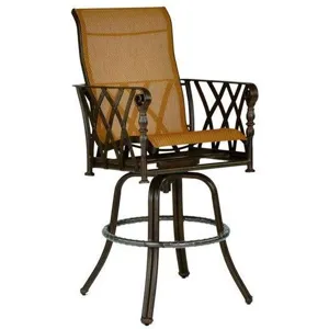 High Back Swivel Bar Stool