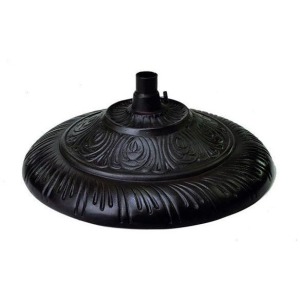 Cast Umbrella Base Floral Design