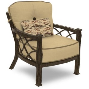 Cushioned Lounge Chair