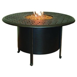 Sienna Fire Pit Round Firepit Dining Table