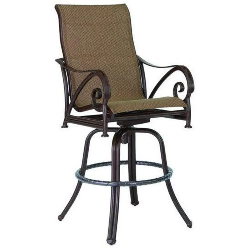 High Back Swivel Bar Stool