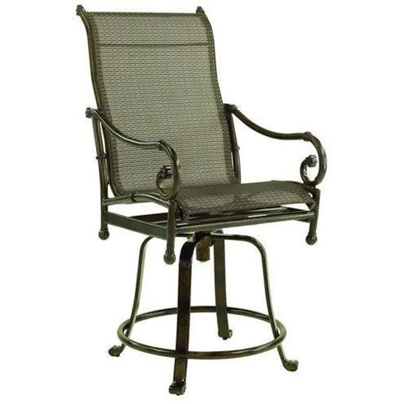 High Back Swivel Counter Stool