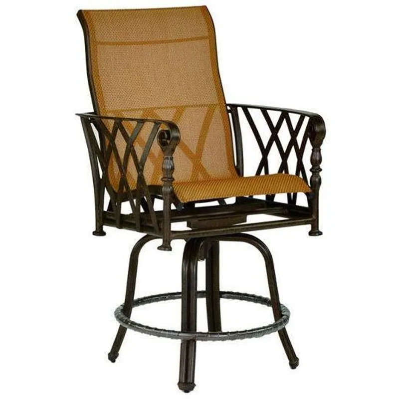 High Back Swivel Counter Stool