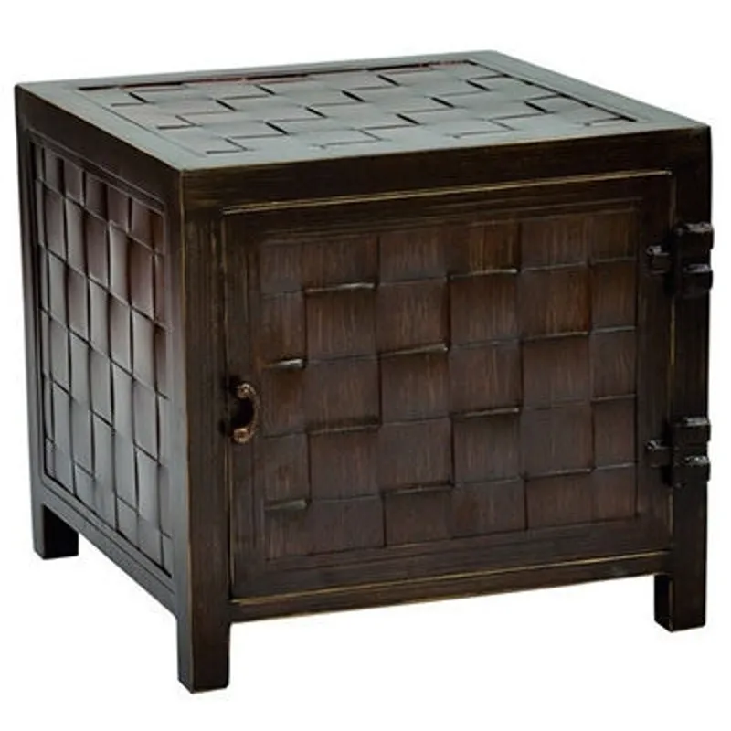 Tables 20'' Square Storage / End Table Large Weave