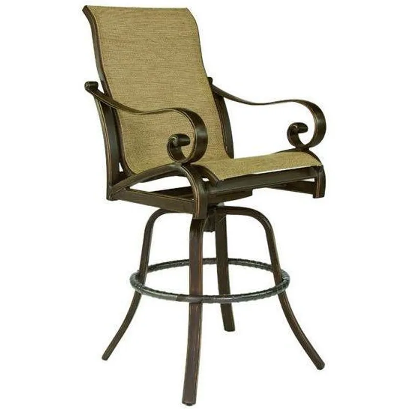 High Back Swivel Bar Stool