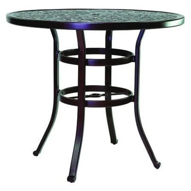 Vintage 42'' Round Counter Table