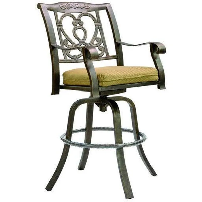 Cast Swivel Bar Stool