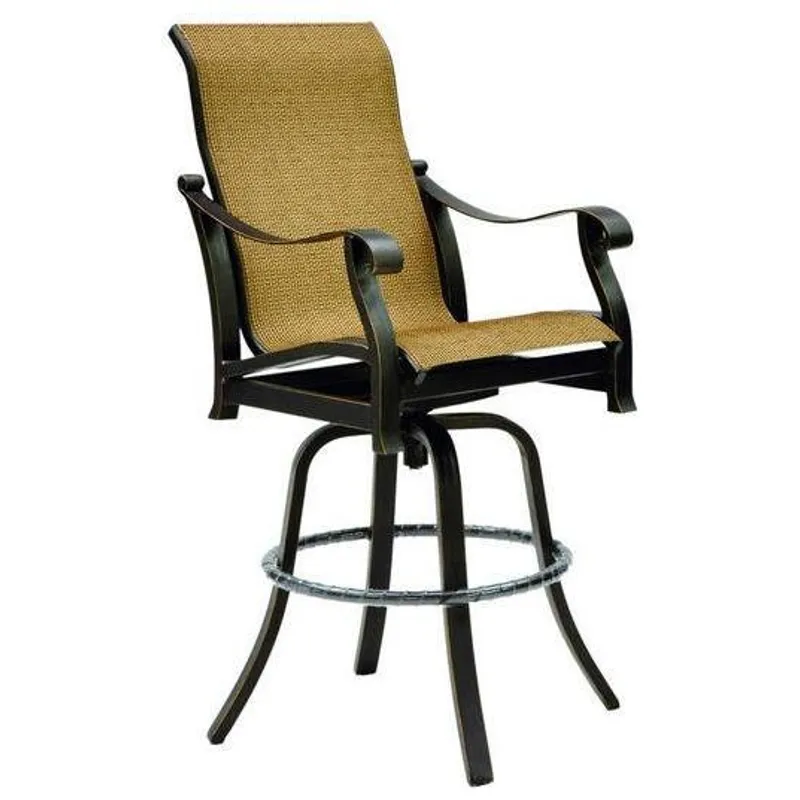 High Back Swivel Bar Stool