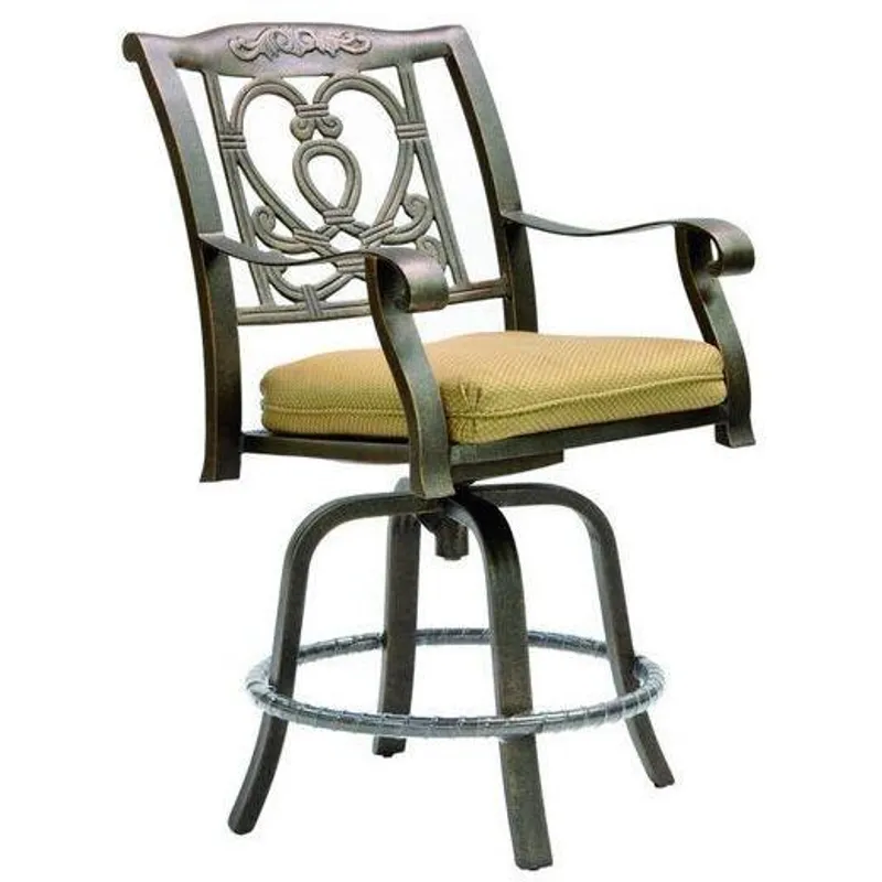 Cast Swivel Counter Stool