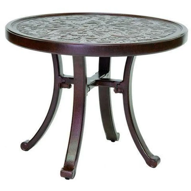 Vintage 24'' Round Occasional Table