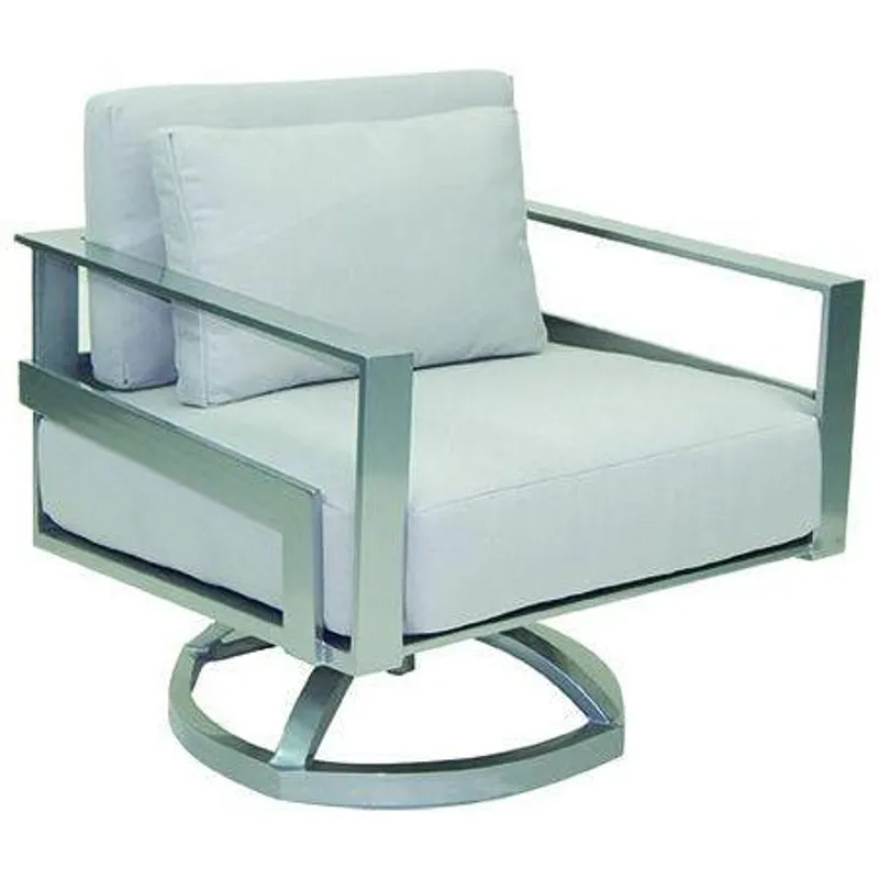 Cushioned Lounge Swivel Rocker