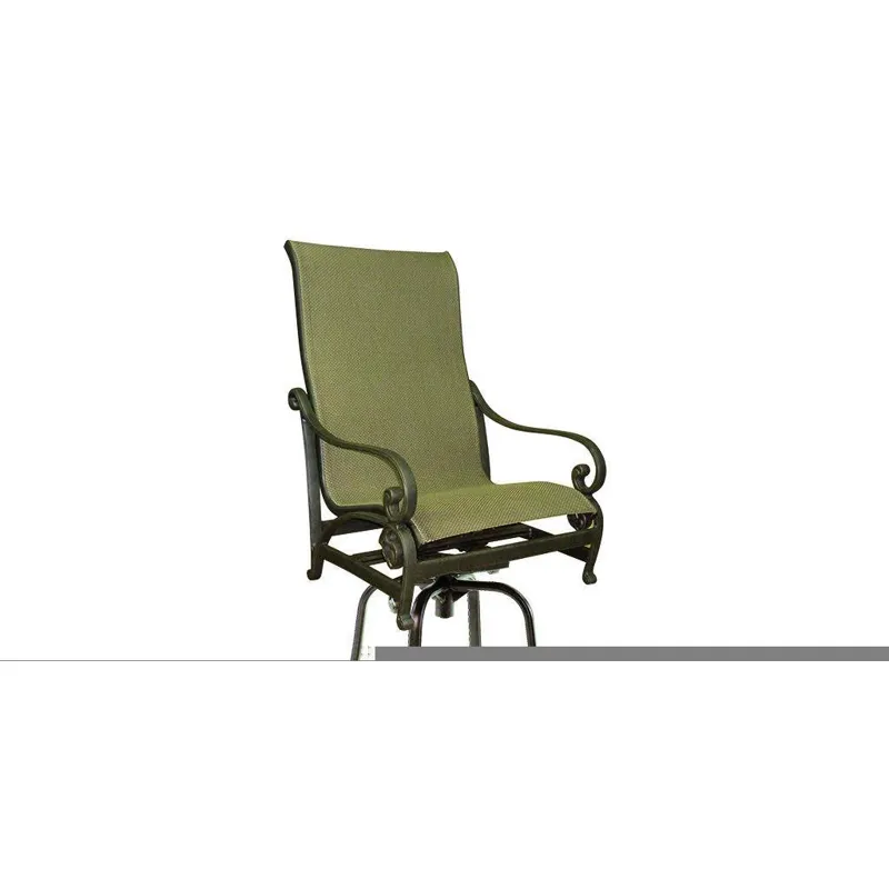 High Back Sling Swivel Counter Stool