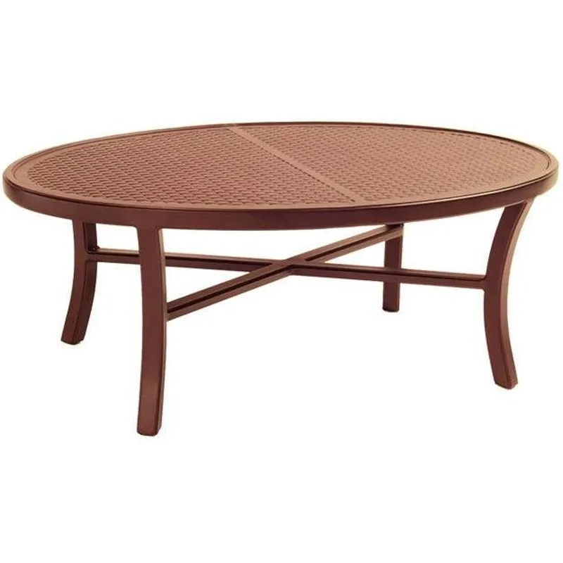 Transitional 32'' x 48'' Large Elliptical Coffee Table