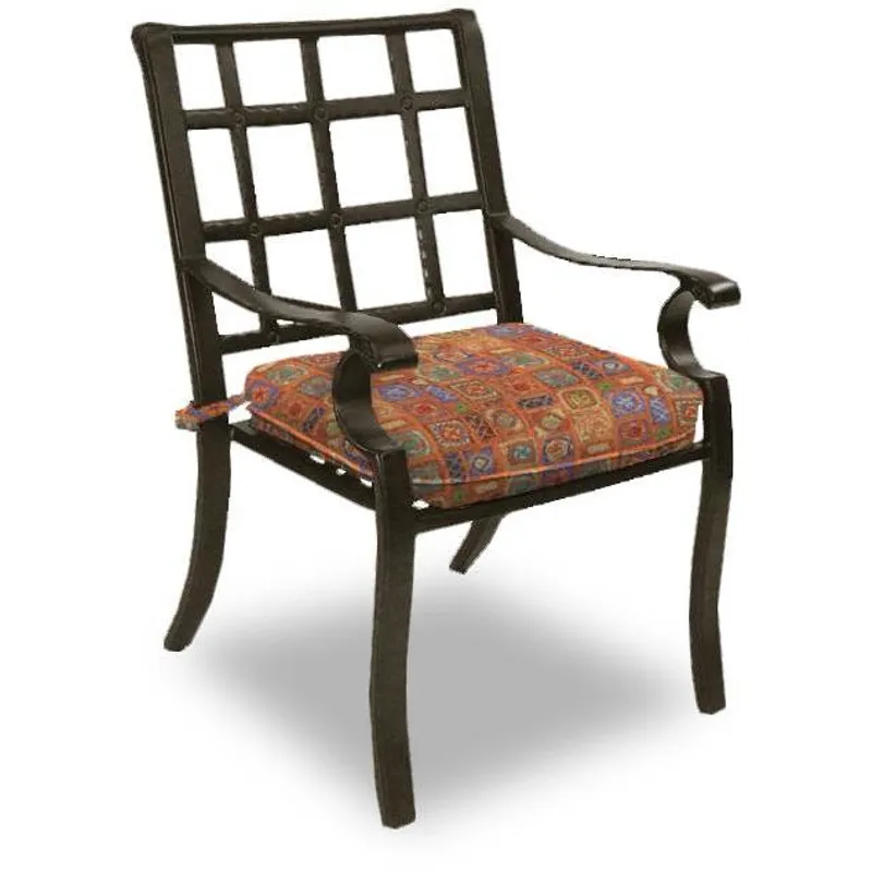 Cast Dining Chair With Seat Cushion