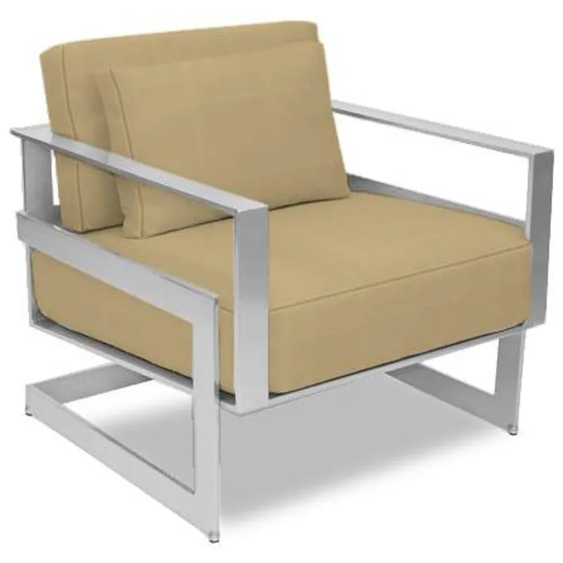 Cushioned Lounge Chair