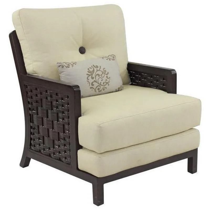 Cushioned Lounge Chair