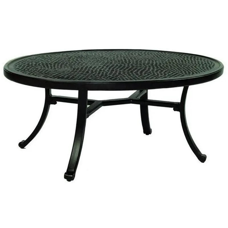 Vintage 32'' x 48'' Large Elliptical Coffee Table