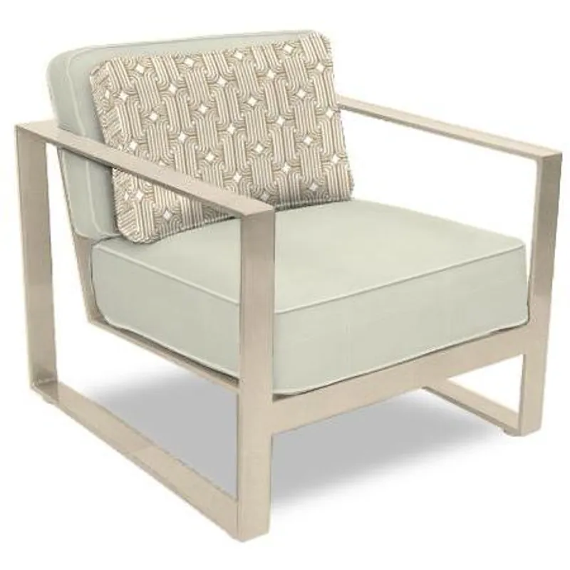 Cushioned Lounge Chair
