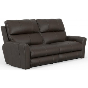 Fredda Power Headrest Power Lay Flat Reclining Sofa w/Zero Gravity