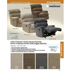 Power Wall Hugger Recliner