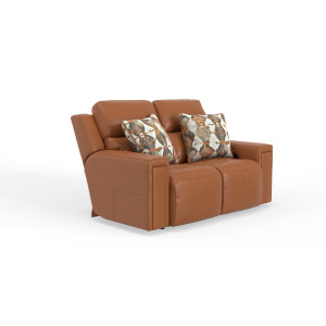 Arezzo Power Headrest Power Reclining Loveseat w/Zero Gravity