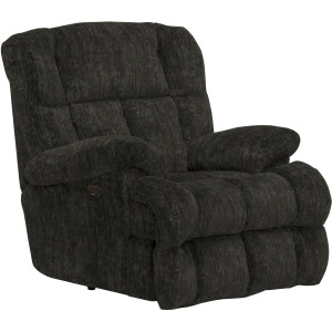 Cirrus Power Lay Flat Chaise Recliner - Charcoal