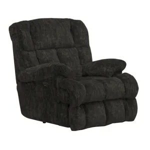 Cirrus Power Lay Flat Chaise Recliner - Charcoal