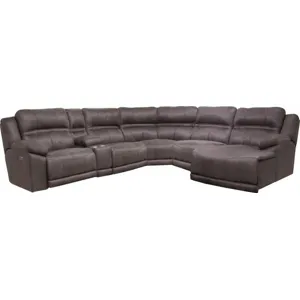 Braxton 6 PC Power Reclining Sectional