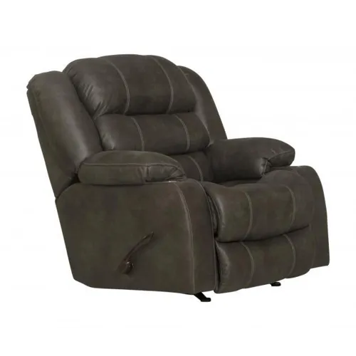Beckley Rocker Recliner w/Cupholders - Steel