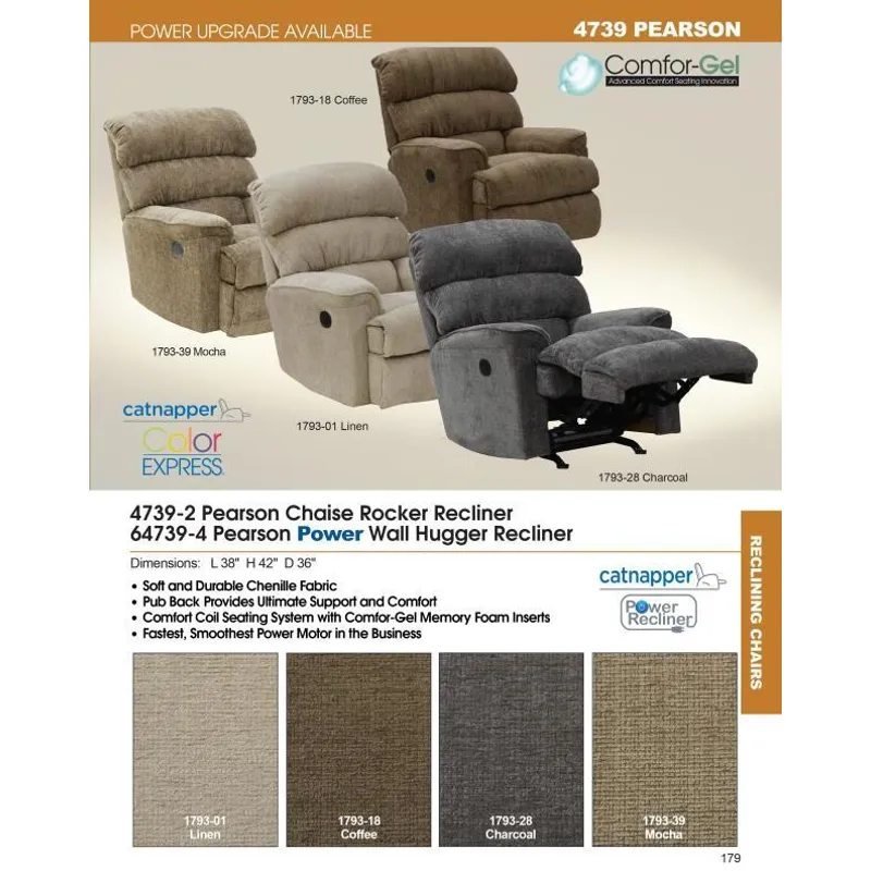 Power Wall Hugger Recliner