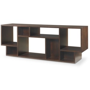 Paragon Club Geometric Entertainment Bookcase