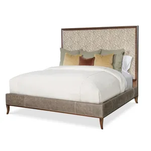 Tribeca Upholstered Tall Headboard(Plain Bed - King